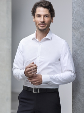 Mason L/S Tailored Cotton-rich Shirt - Men