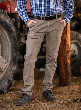 Stretch Moleskin Trousers - Men