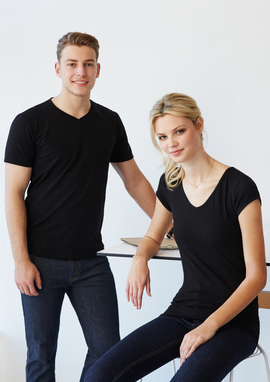 Viva V-Neck Stretch Tee - Men