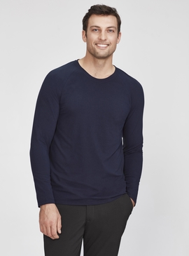 Performance Cotton Long Sleeve Tee - Men
