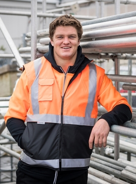 Hi Vis 2-Way Day/Night Vest - Fleece Lining