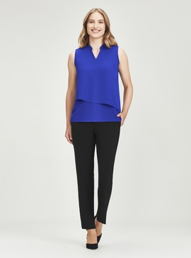 Siena Bandless Elastic Half Waist Pant - Women