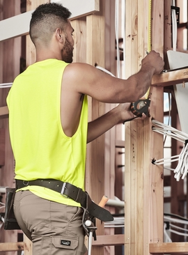 Hi Vis Sleeveless Tee - Men