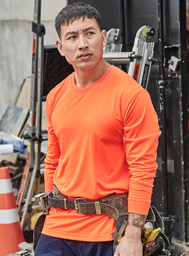 Hi Vis Long Sleeve Tee - Men