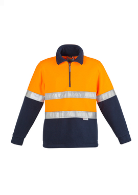 Anti-Pill Hi Vis Fleece Pullover - Hoop Taped - Unisex