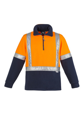 Anti-Pill Hi Vis Fleece Pullover - Shoulder Taped - Unisex