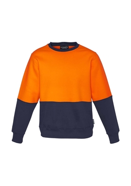 Hi Vis Crew Neck Sweatshirt - Unisex