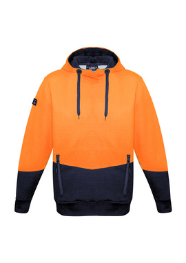 Hi Vis Textured Jacquard Hoodie - Unisex