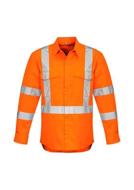 Hi Vis X Back Taped Shirt - Men