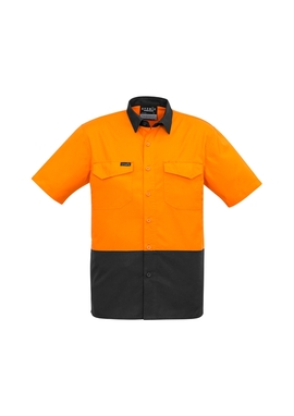 Rugged Cooling Hi Vis Short Sleeve Shirt - Men