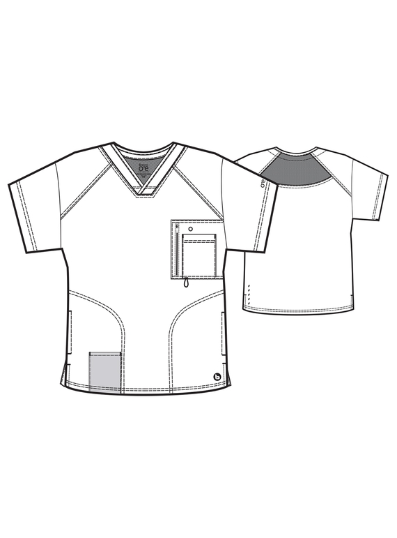 Barco One Amplify Scrub Top - Men