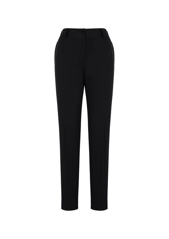 Siena Bandless Elastic Half Waist Pant - Women - Black