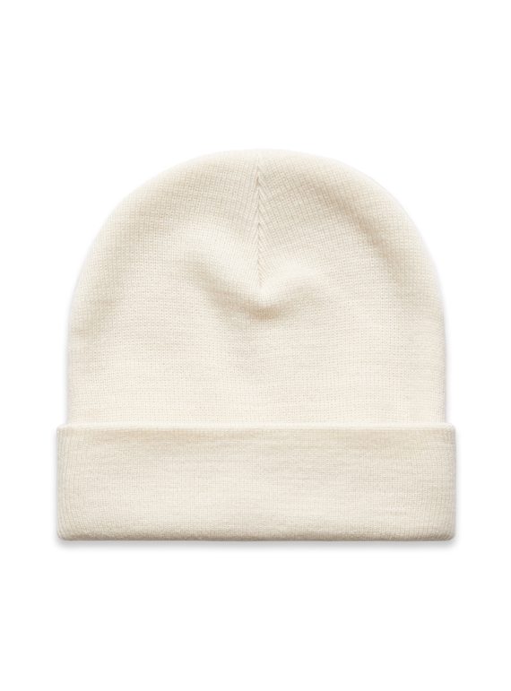 Cuff Beanie - Unisex - Ecru