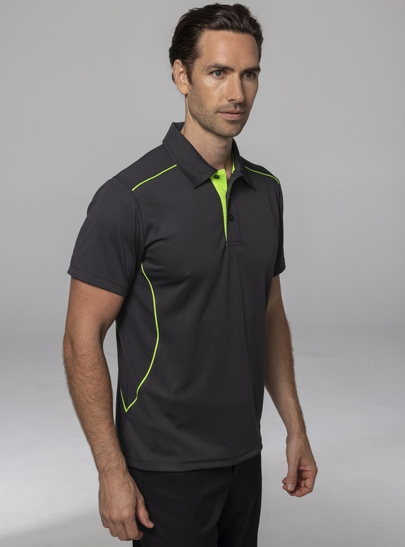 Kuranda Polo Shirt - Men - Polyester, New mesh knit