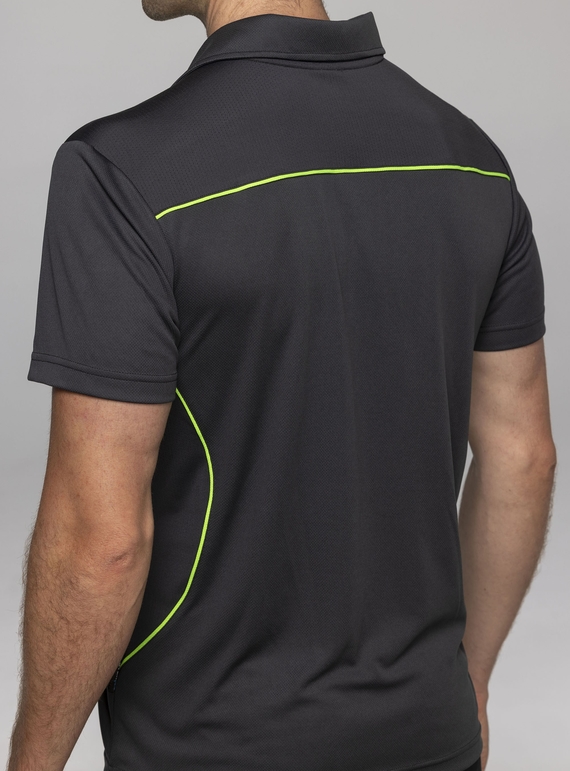 Kuranda Polo Shirt - Men - Polyester, New mesh knit