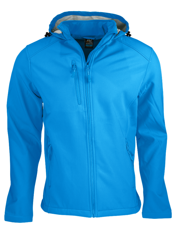 Olympus Softshell Jacket - Men - Cyan