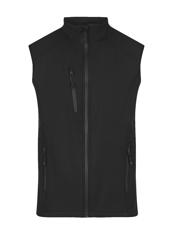 Olympus Softshell Vest - Men - Black