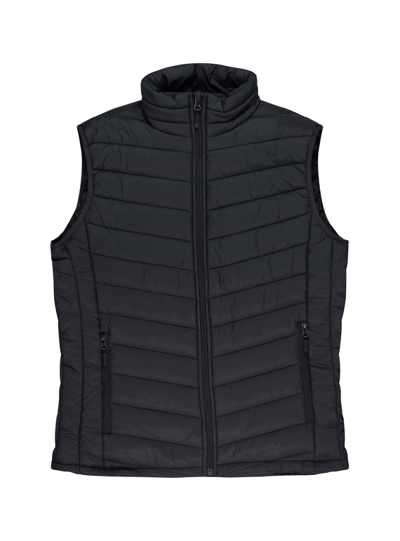 Snowy Puffer Vest - Men - Black