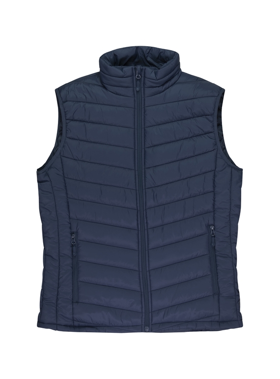 Snowy Puffer Vest - Men - Navy