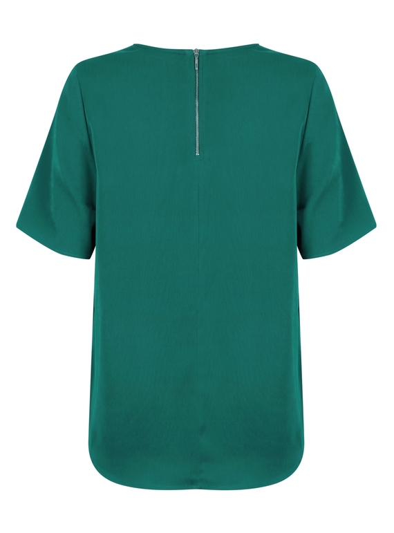 Taylor Short Sleeve Luxe Twill Top