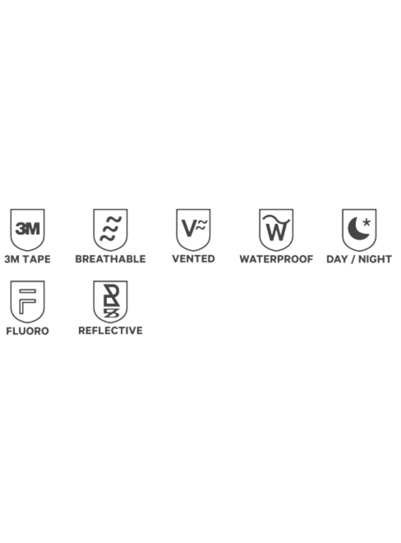 Hi Vis 2-Way Day/Night Vest - Fleece Lining