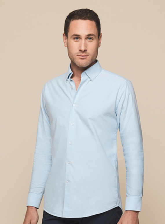 Ashton Cotton Oxford Shirt - Men