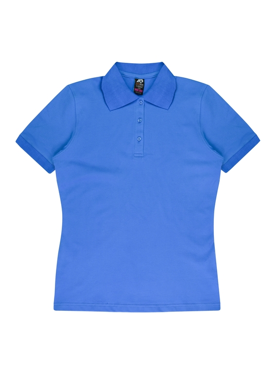 Claremont Polo Shirt - Women - Cyan