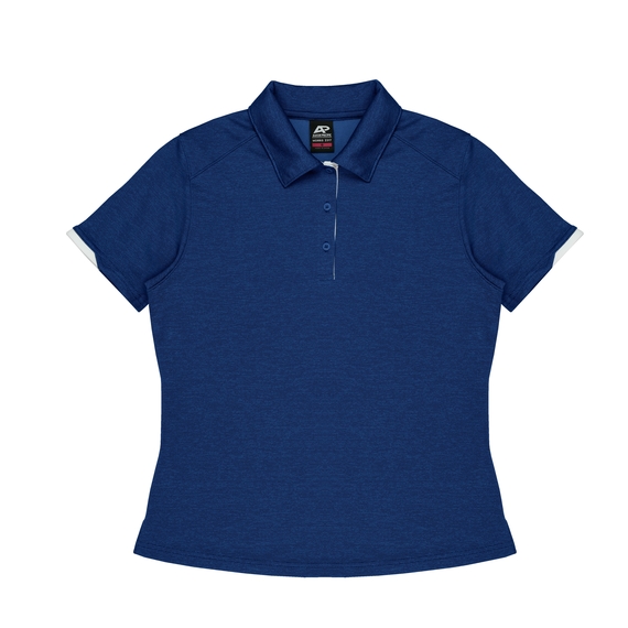Morris Polo Shirt - Women - Polyester - Navy/White