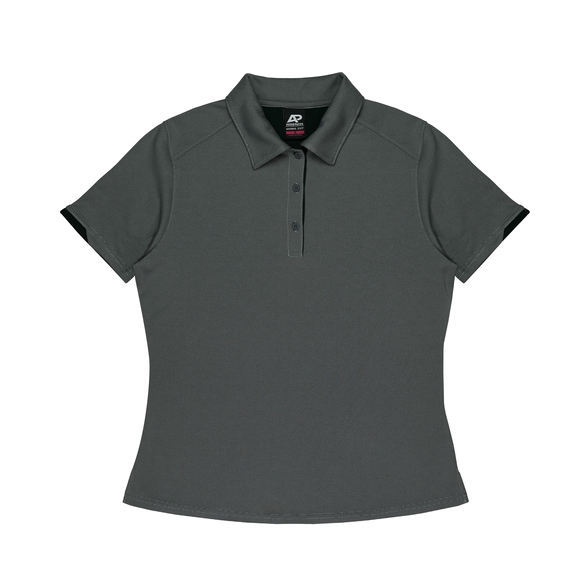 Morris Polo Shirt - Women - Polyester - Slate/Black 