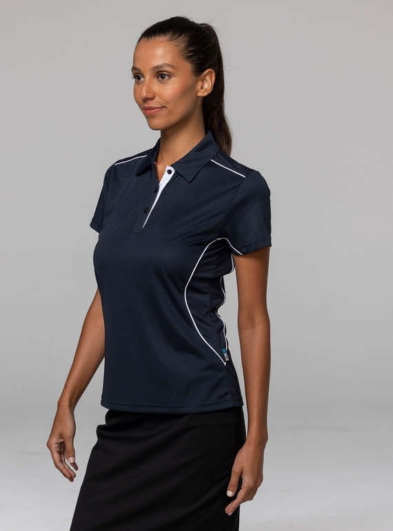 Kuranda Polo Shirt - Women - Polyester, New mesh knit