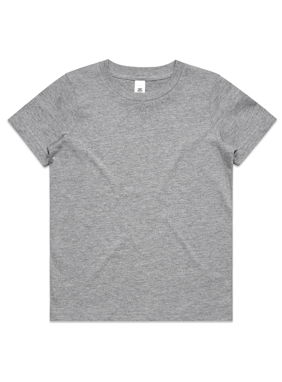 Staple Cotton Tee - Youth - Grey Marle