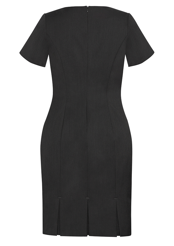 Short Sleeve Shift Dress - Cool Stretch - Women