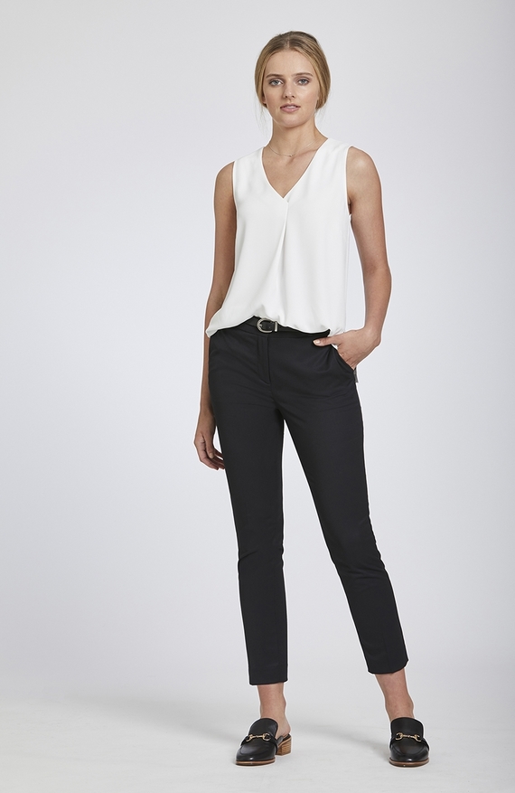 Women's Slim Leg Ankle Grazer Trousers