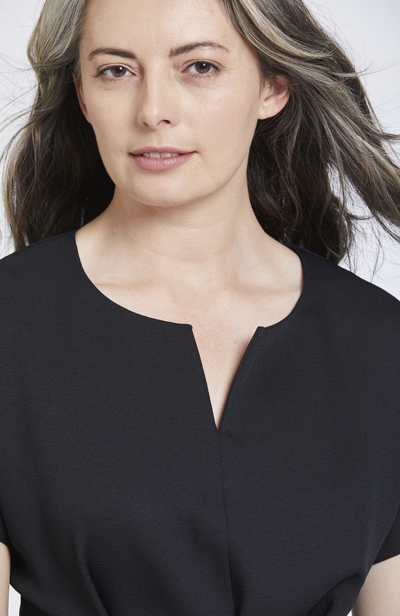 Tie Top with Extended Sleeve