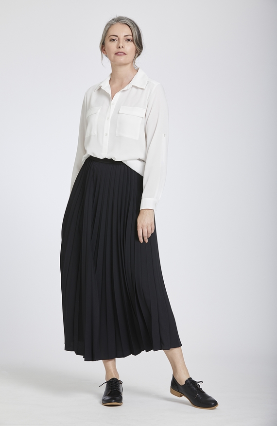 Sunray Pleated Skirt