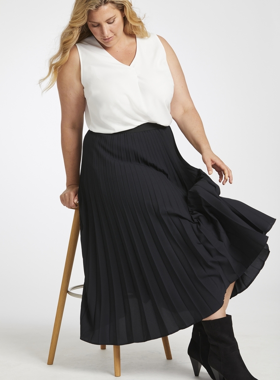 Sunray Pleated Skirt