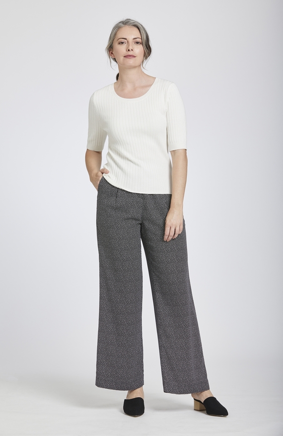 Speckle Print Soft Pants