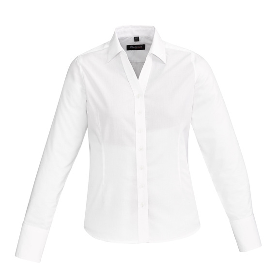 Hudson Long Sleeve Shirt - Women - White