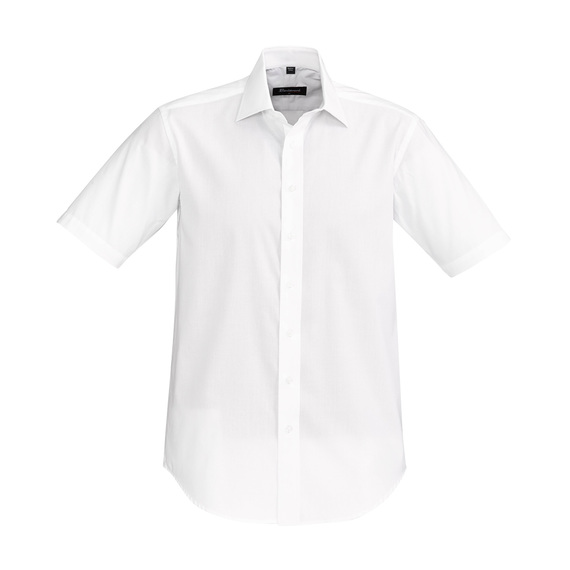 Hudson Short Sleeve Shirt - Men - White