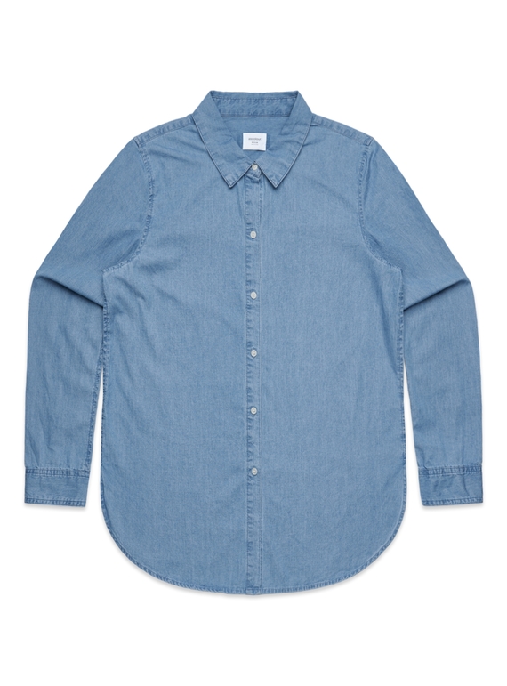 Blue Denim Shirt - Women