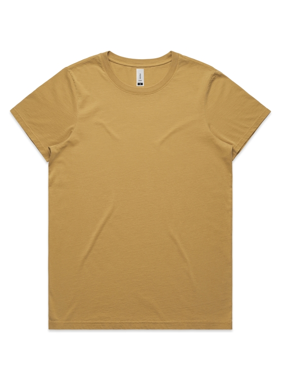 Faded Maple Tee - Women - Faded Mustard