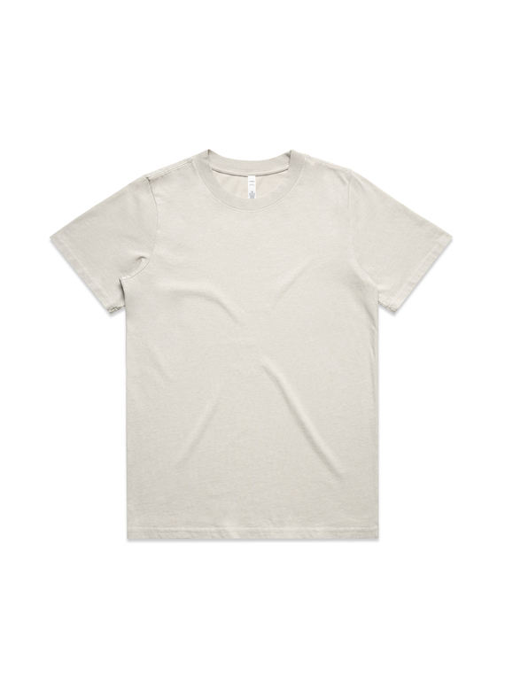 Heavy Faded Tee - Women - Faded Bone