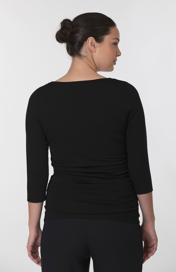 Maternity Scoop Neck Top