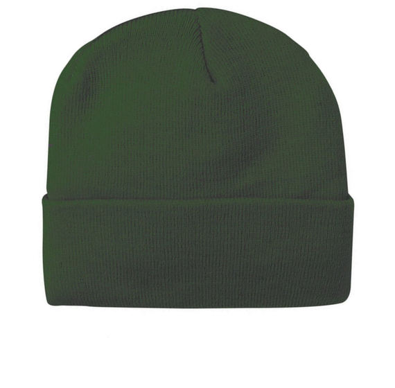 Knitted Acrylic Beanie - Bottle