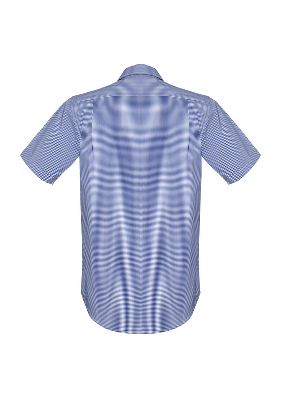 Newport Short Sleeve Mini-Check Shirt - Men