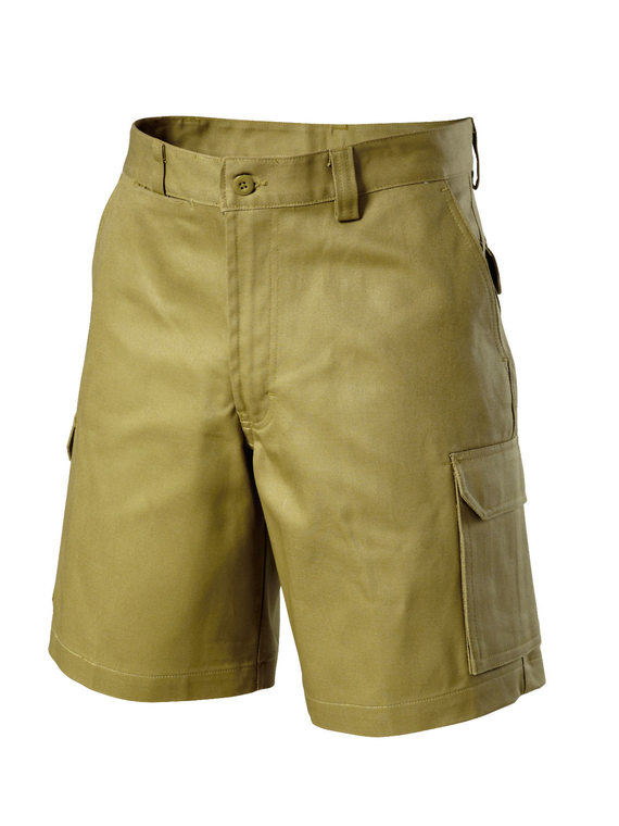 Generation Y Cargo Work Shorts - 100% Cotton Drill - Men