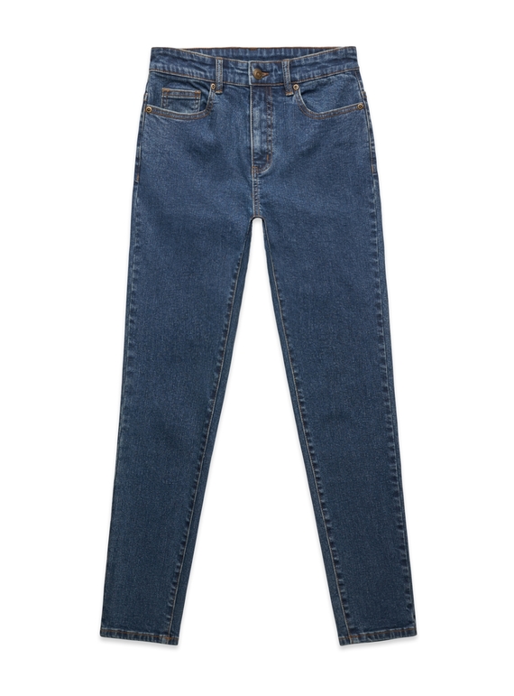 Skinny Jeans - Women - Mid Blue
