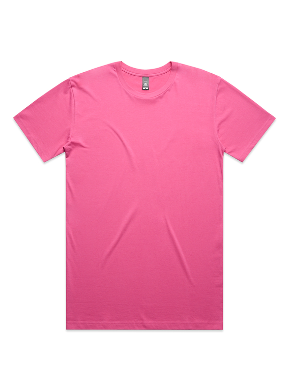 Staple Cotton Tee - Men - Charity Pink