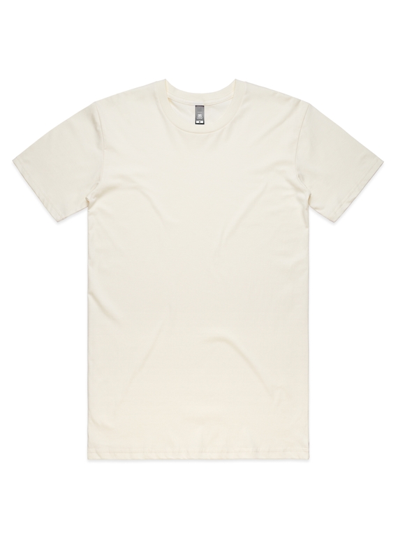 Staple Cotton Tee - Men - Natural