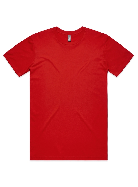 Staple Cotton Tee - Men - Red
